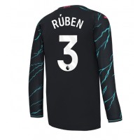 Billiga Manchester City Ruben Dias #3 Tredje fotbollskläder 2023-24 Långärmad